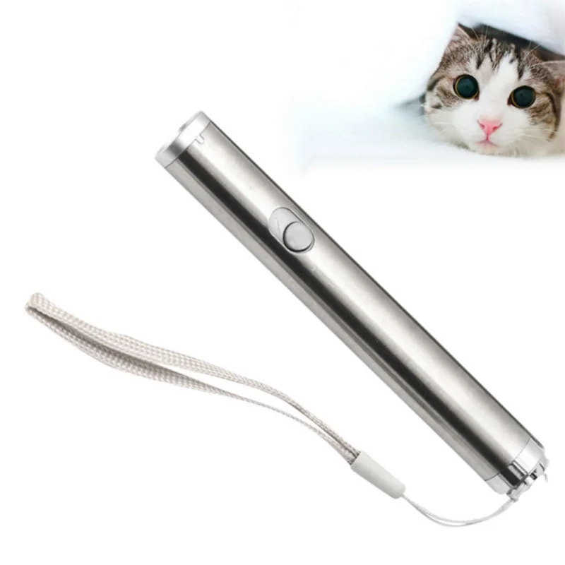 

New Pet Cats Supplies, Pet Moon Flashlight Laser Pen for Teasing and Exercising Cats, Interactive Cat Toy