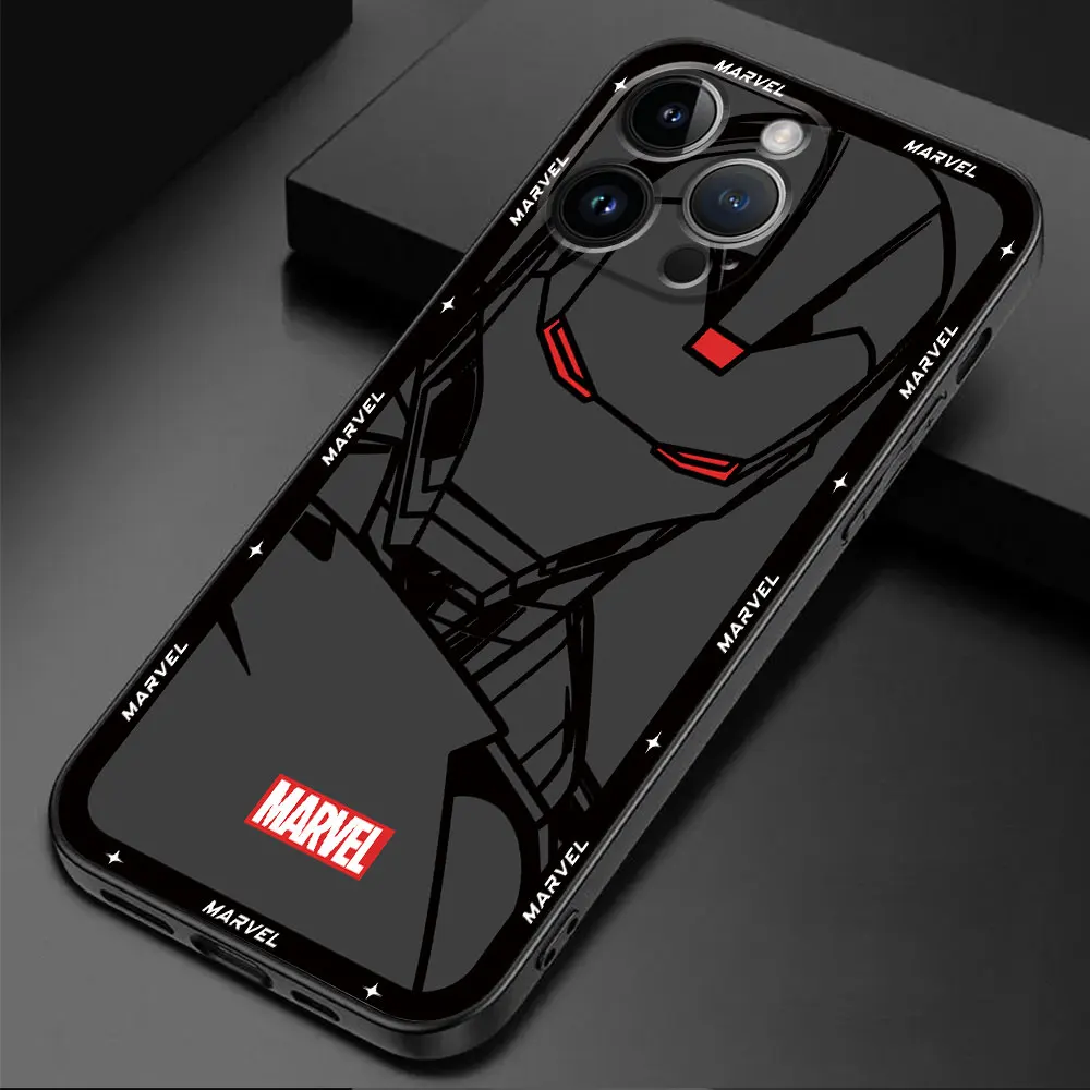 Чехол Marvel Spiderman Ironman для Motorola Moto G200 5G One Fusion Plus Edge 40 Pro 30 Neo 20 G9 Cover