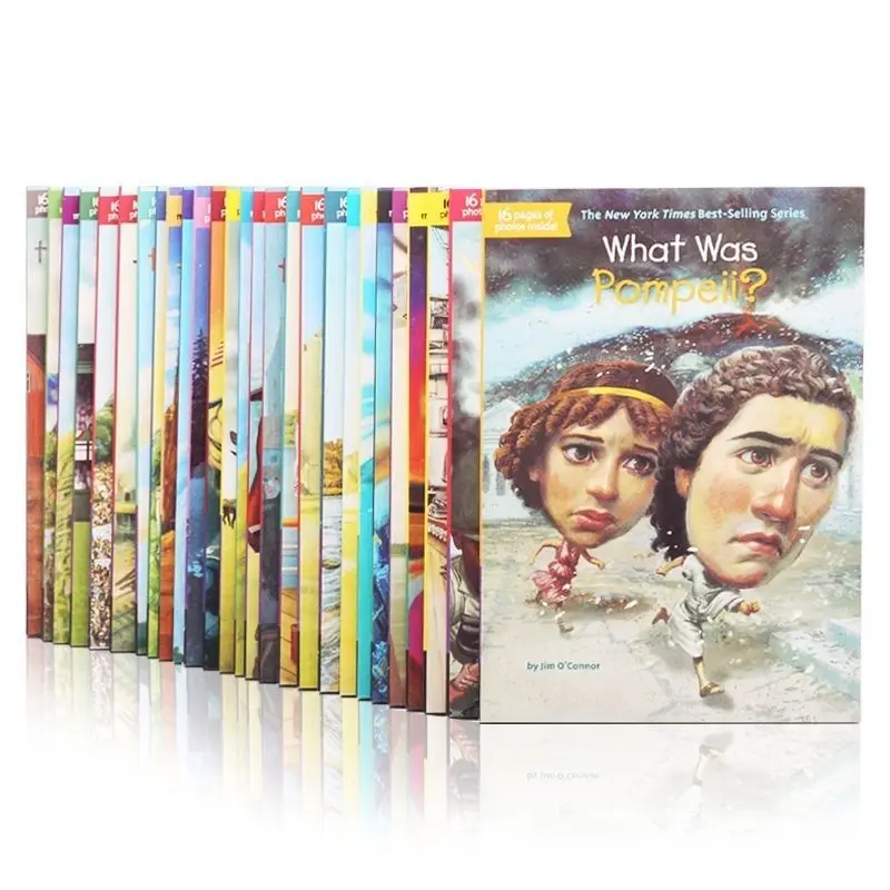 The Original English Children's Book What Was/Is Where Is Series Character History Encyclopedia Story 27 Volumes