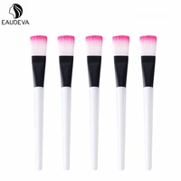 5pcs soft cosmetic makeup brush diy mask brushes foundation skin face care tool acrylic handle gel cosmetic beauty tools