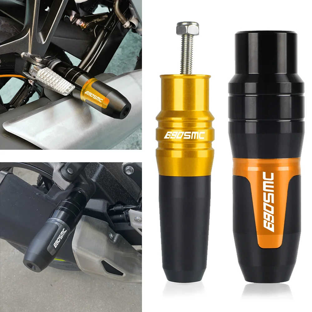 Мотоциклетные алюминиевые аварийные прокладки выхлопные слайдеры защита от