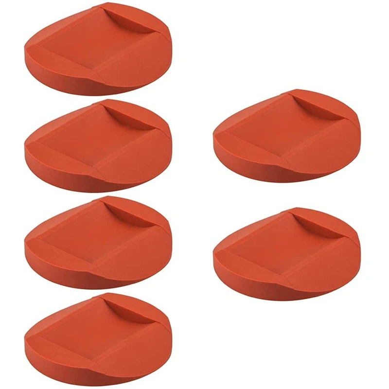 

6Pcs Furniture Caster Coasters Anti-Sliding Floor Grip Floor Protectors For Floors & Wheels Of Furniture, Sofas And Bed