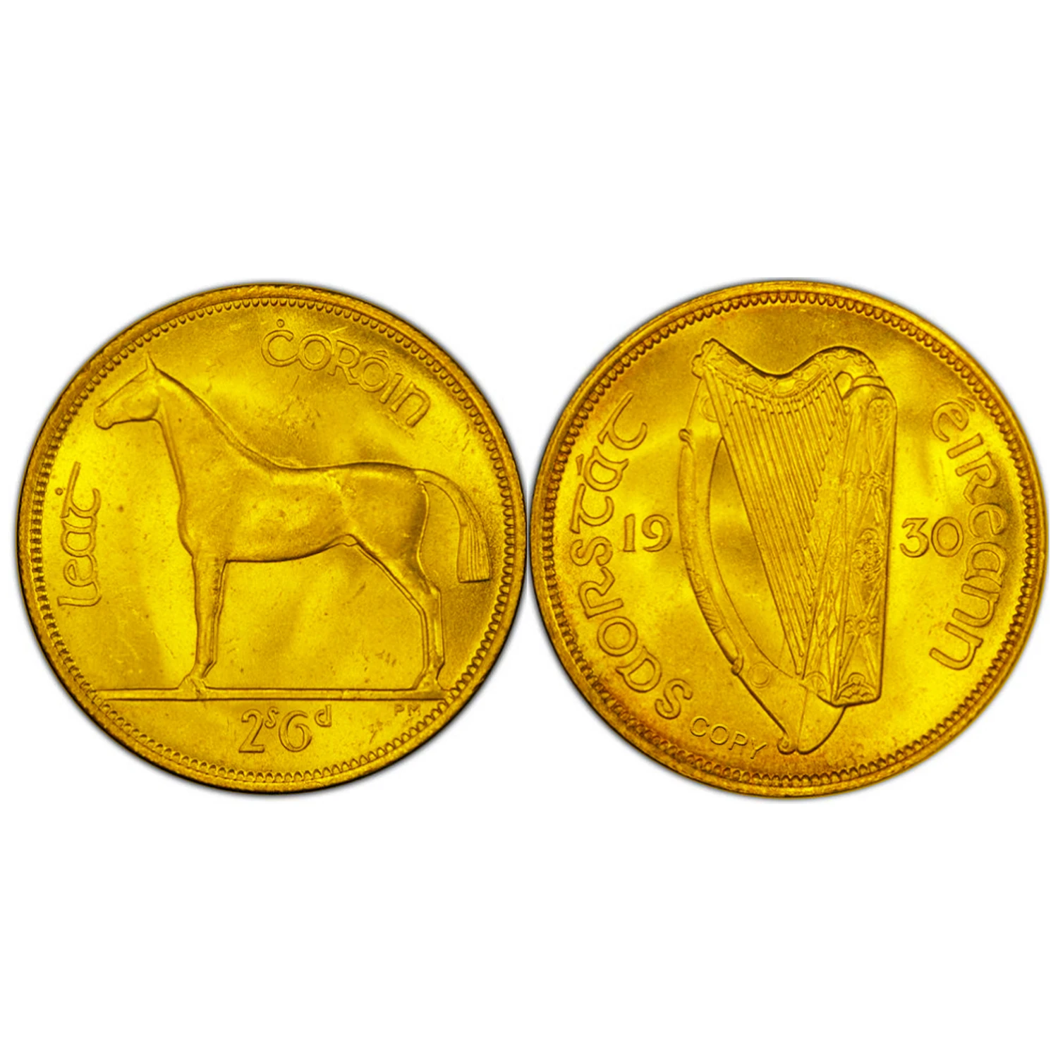 

Медная копия монеты Ирландского свободного штата 1930 года XMSJ