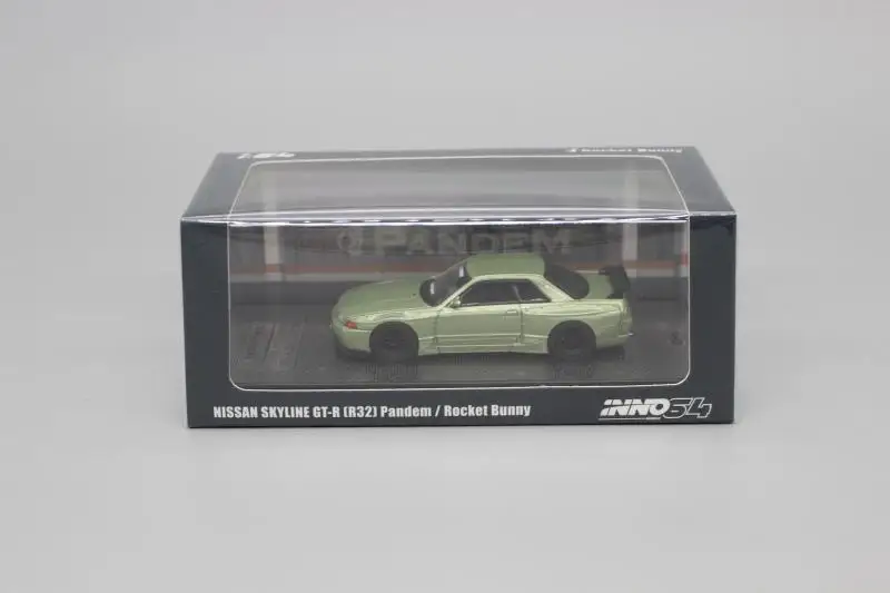 INNO 1:64 Nissan Skyline R32 GT-R Pandem коллекция литых под давлением моделей автомобилей