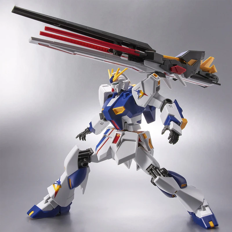 Фото Оригинальная модель Bandai начального уровня 1/144 RX 93ff Nu Gundam Side F Limited, аниме-фигурки, сборный набор, коллекционные игрушки, подарки. №4
