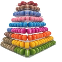 macaron display stand cake stand holder multilayer cupcake tower rack tray bases for desserts table wedding candy bar decoration