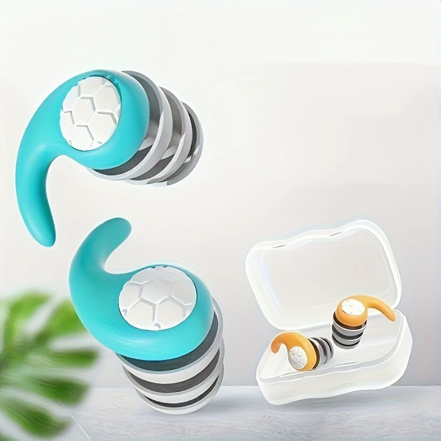 Беруши для сна силиконовые удобные наушники водонепроницаемые