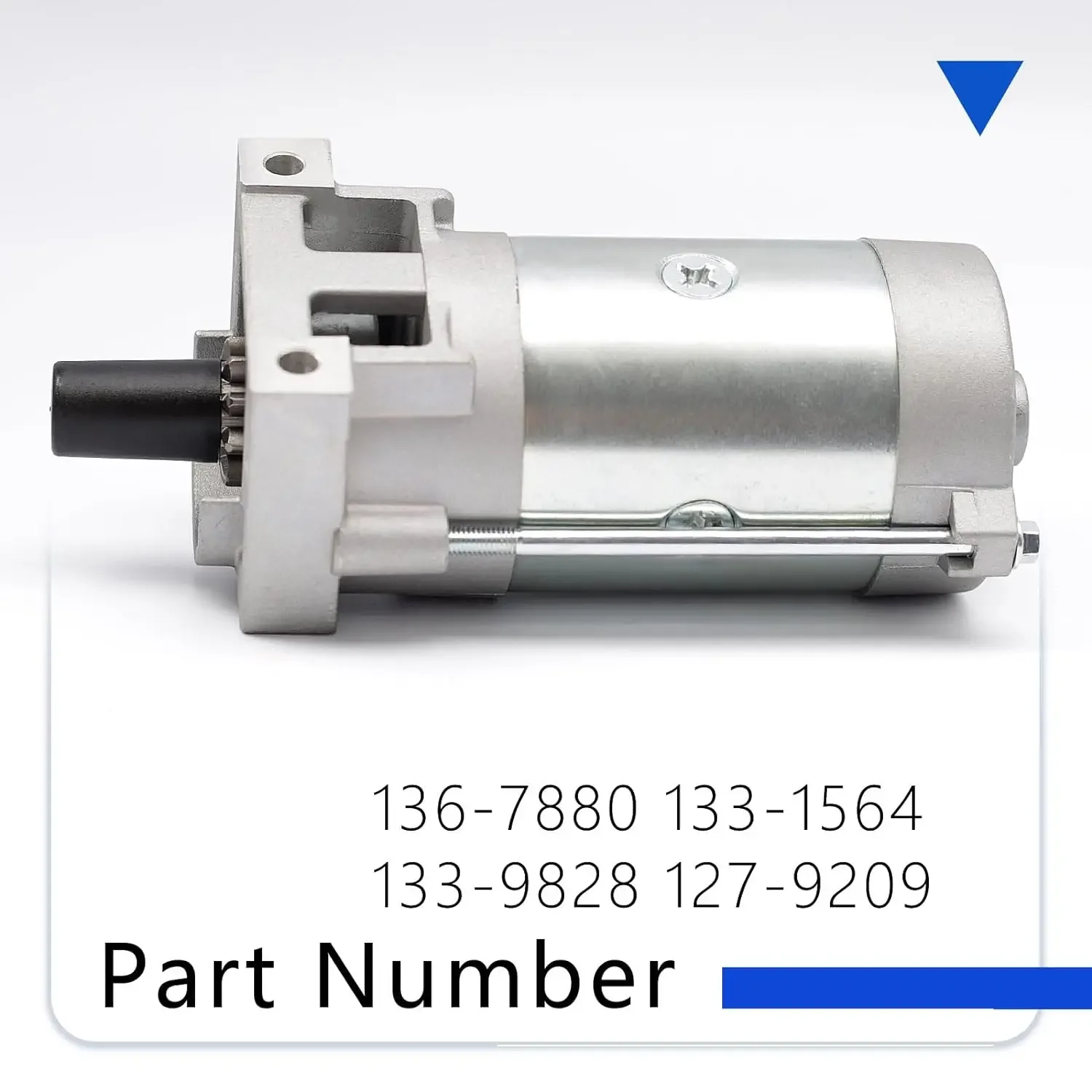 

136-7880 Starter Motor Replacement for Lawn Mowers 2P77F Engines Parts Replaces 133-9828 133-1564 127-9209