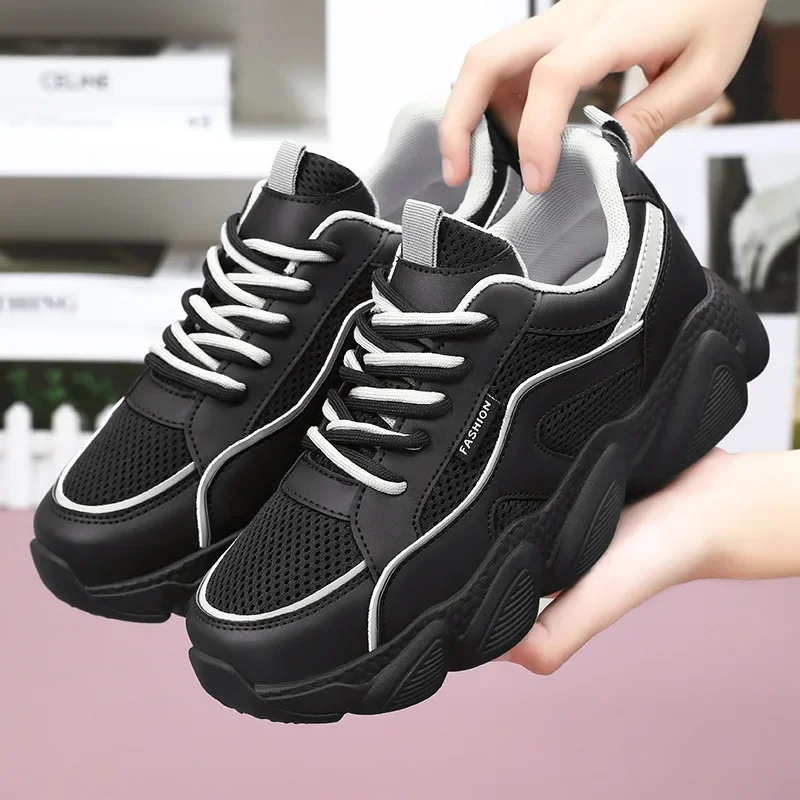 

Women's Sneakers Casual Shoes Flats Air Mesh Breathable Trainers Ladies Shoes Female Sneakers Women Shoes Basket Tenis Feminino