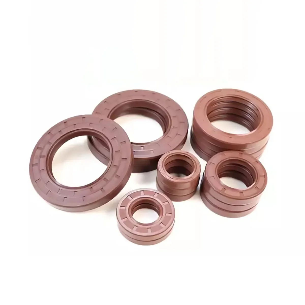 ID 45-50 мм OD:55-120 H:4-13 FKM Каркасное сальник Прокладка из фторкаучука Кольца Крышка