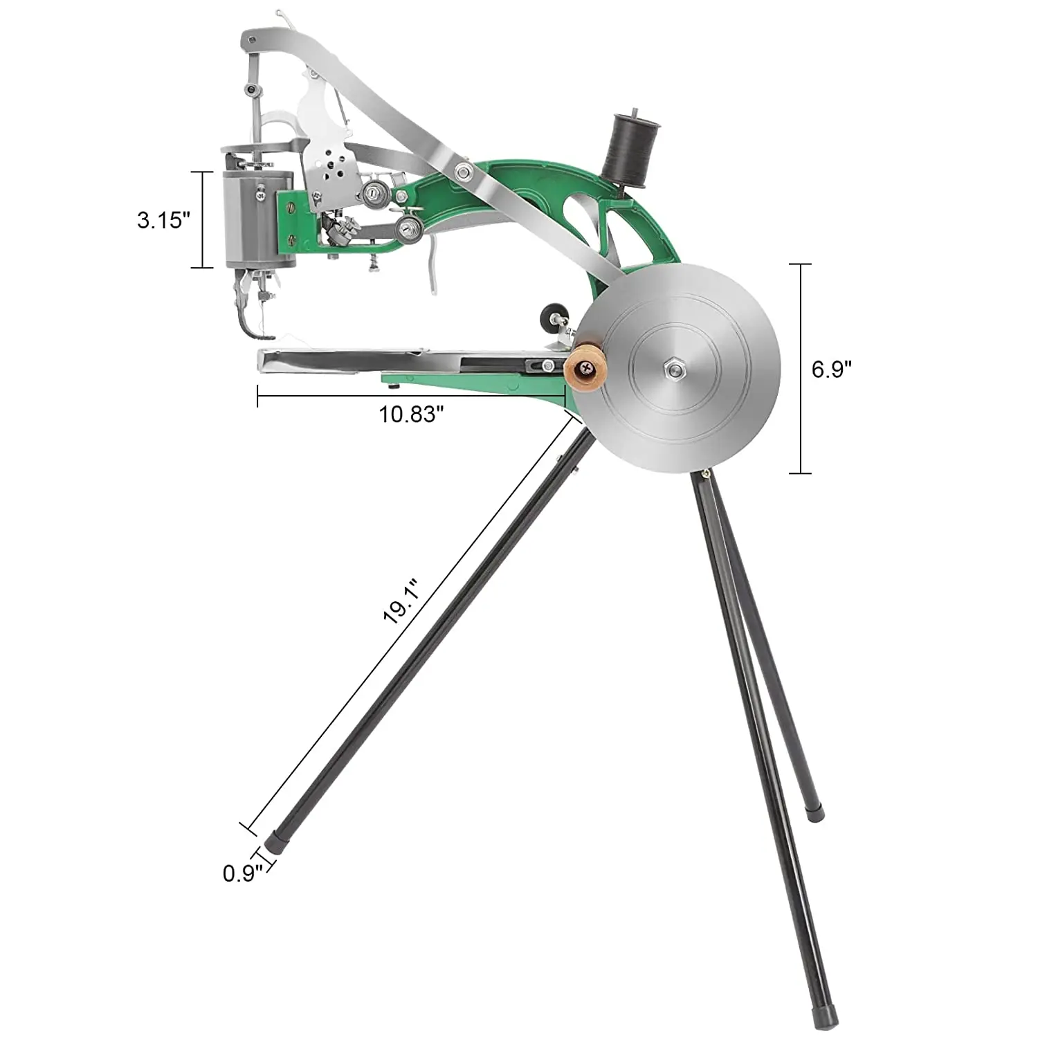 

Shoe Repairing Machine Cobbler Hand Shoe Machine Manual Shoe Sewing Mending Machine for Bags Cloth Leather Goods