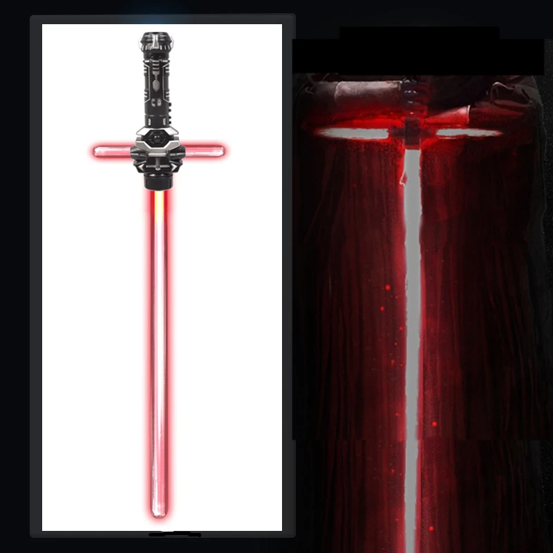80 см дуэлинг RGB светильник saber лазерный меч игрушки Saber 7 цветов дети Soundfonts Force FX FOC