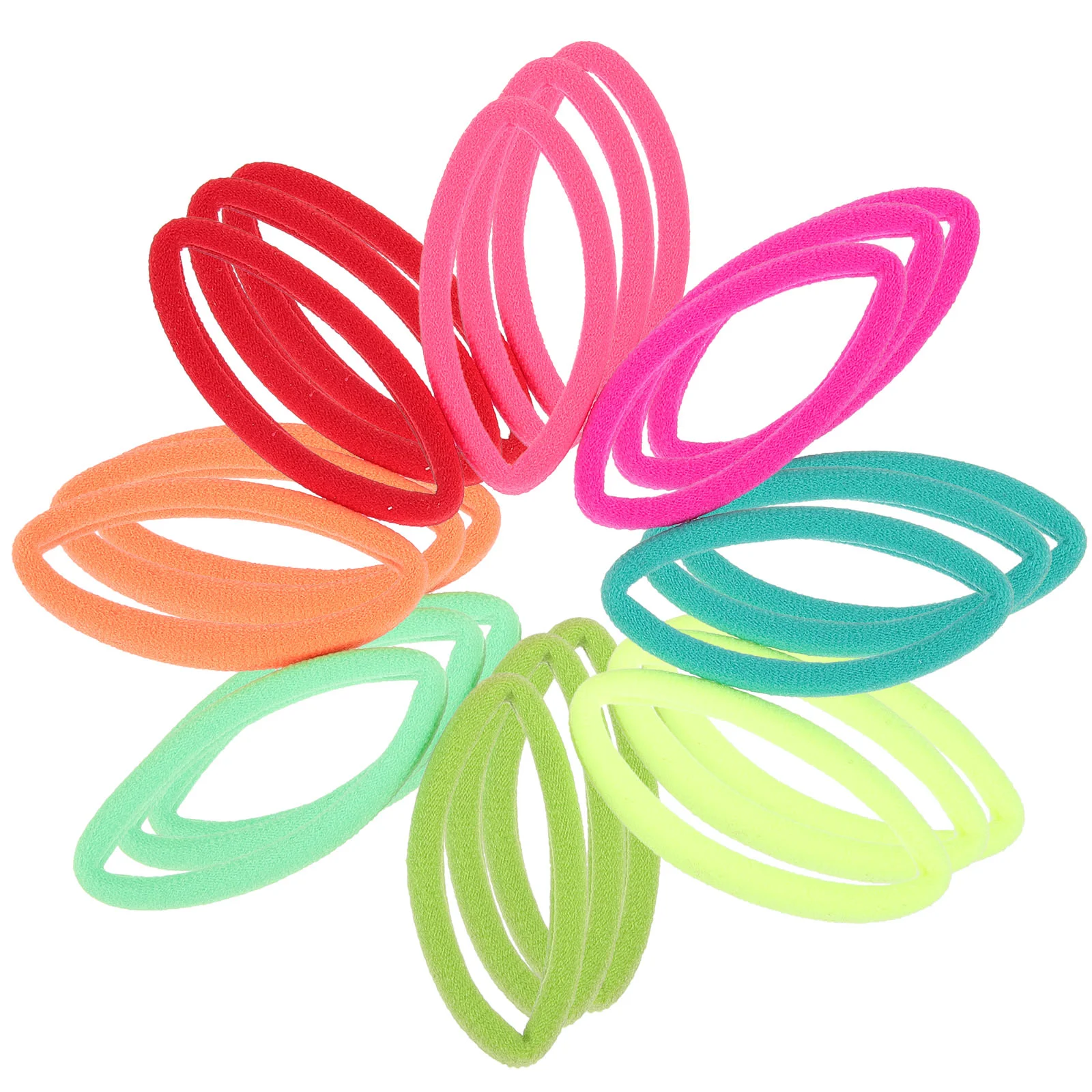 

24 шт., детские мини-резинки для волос