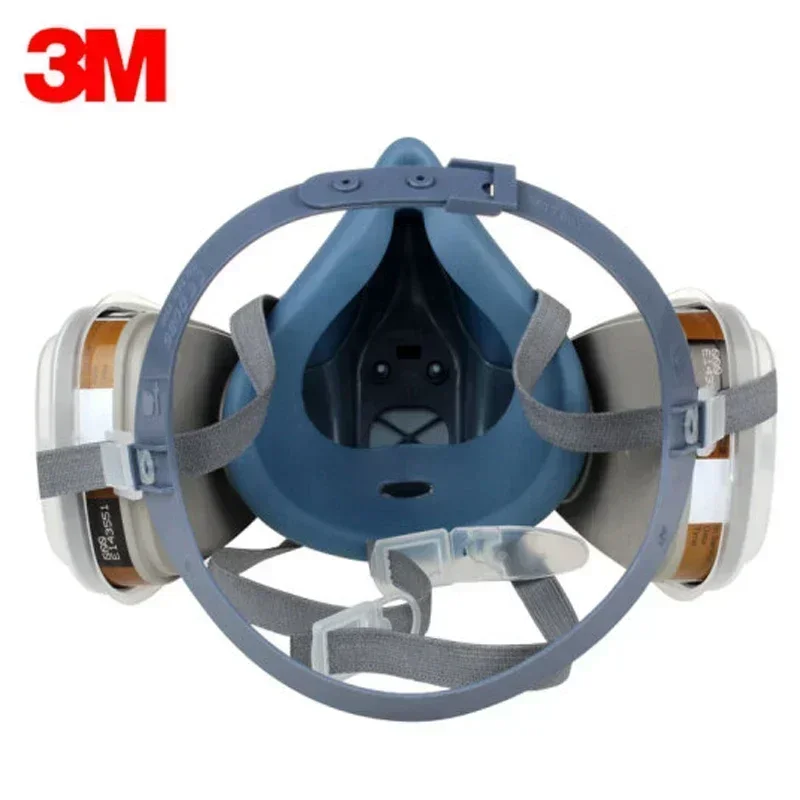 3M 7502 Респираторная маска Защитная Промышленная окраска Спрей от пыли Противогаз