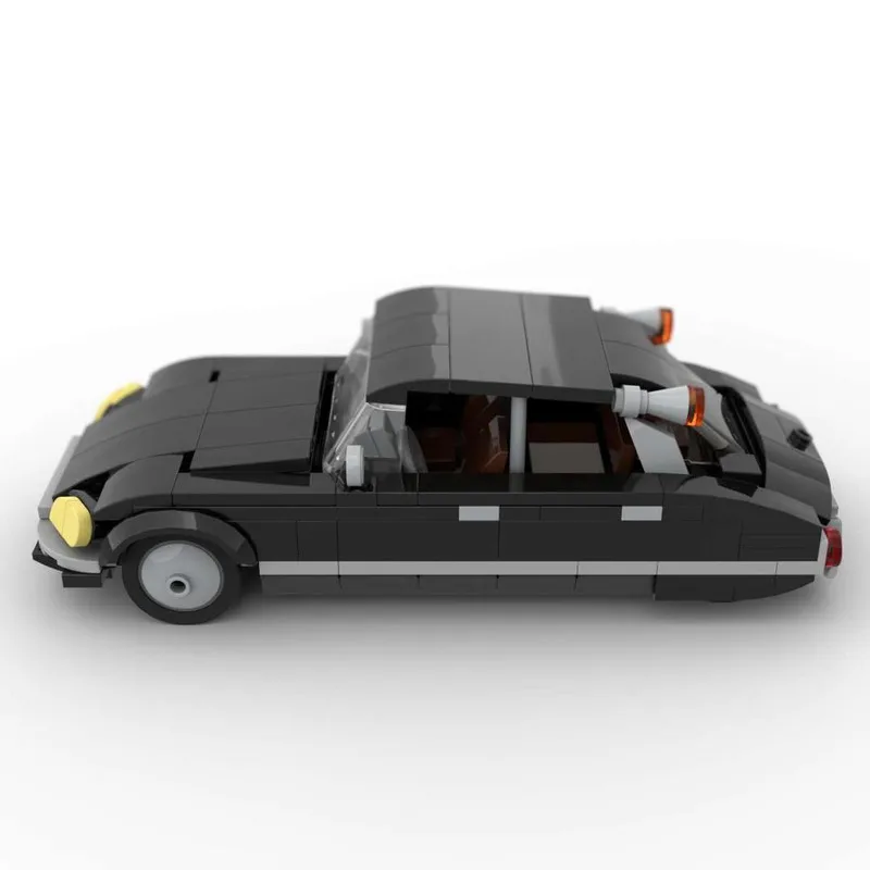 Конструктор MOC Citroen DS 1971 городской автомобиль скоростной чемпион классический