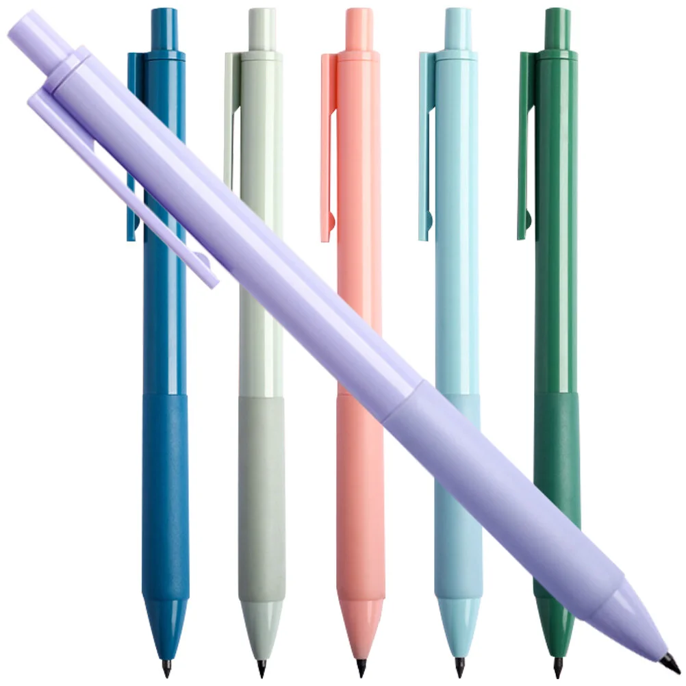 

6 Pcs No Need Sharpen Kids Pencilss Everlasting Eraser Engraved Kids Drawing Sharpening Inkless Student