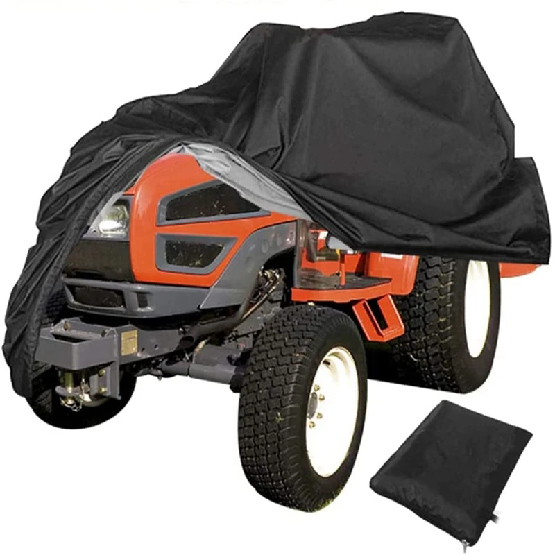 

Outdoors Lawn Mower Cover Waterproof Heavy Duty 210D Polyester Oxford Lawn Tractor Cover Fits Decks Up To 54 Inch