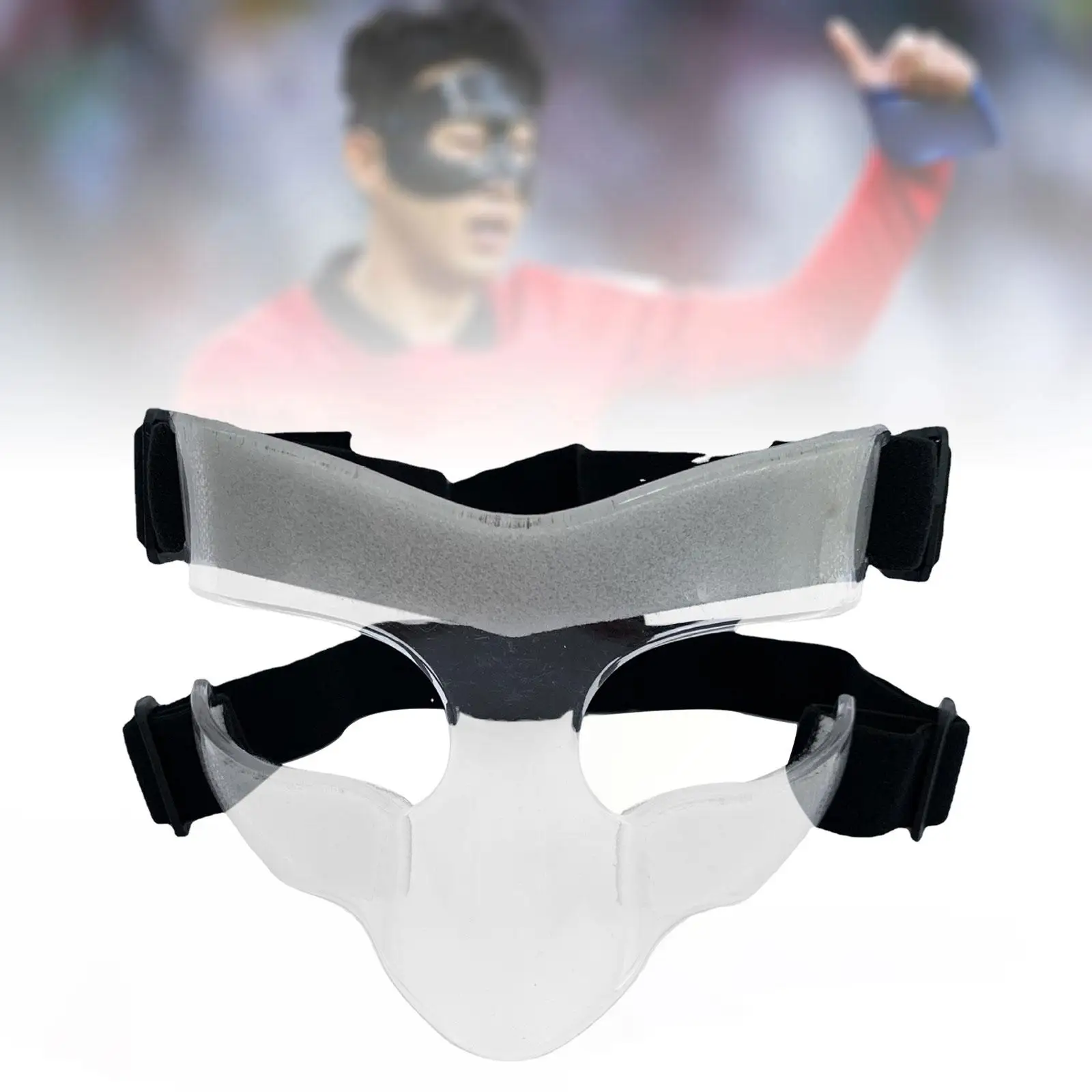 

Nose Guard Girls Men Women Adjustable Face Mask Face Shield with Padding for Softball Football Karate Athletic Workout Wrestling