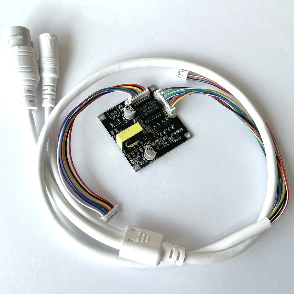 Фото Интеллектуальный POE-сплиттер CCTV 2A: вход DC48V, выход DC12V/2A, модуль Power Over Ethernet IEEE802.3af/at + кабель POE №5