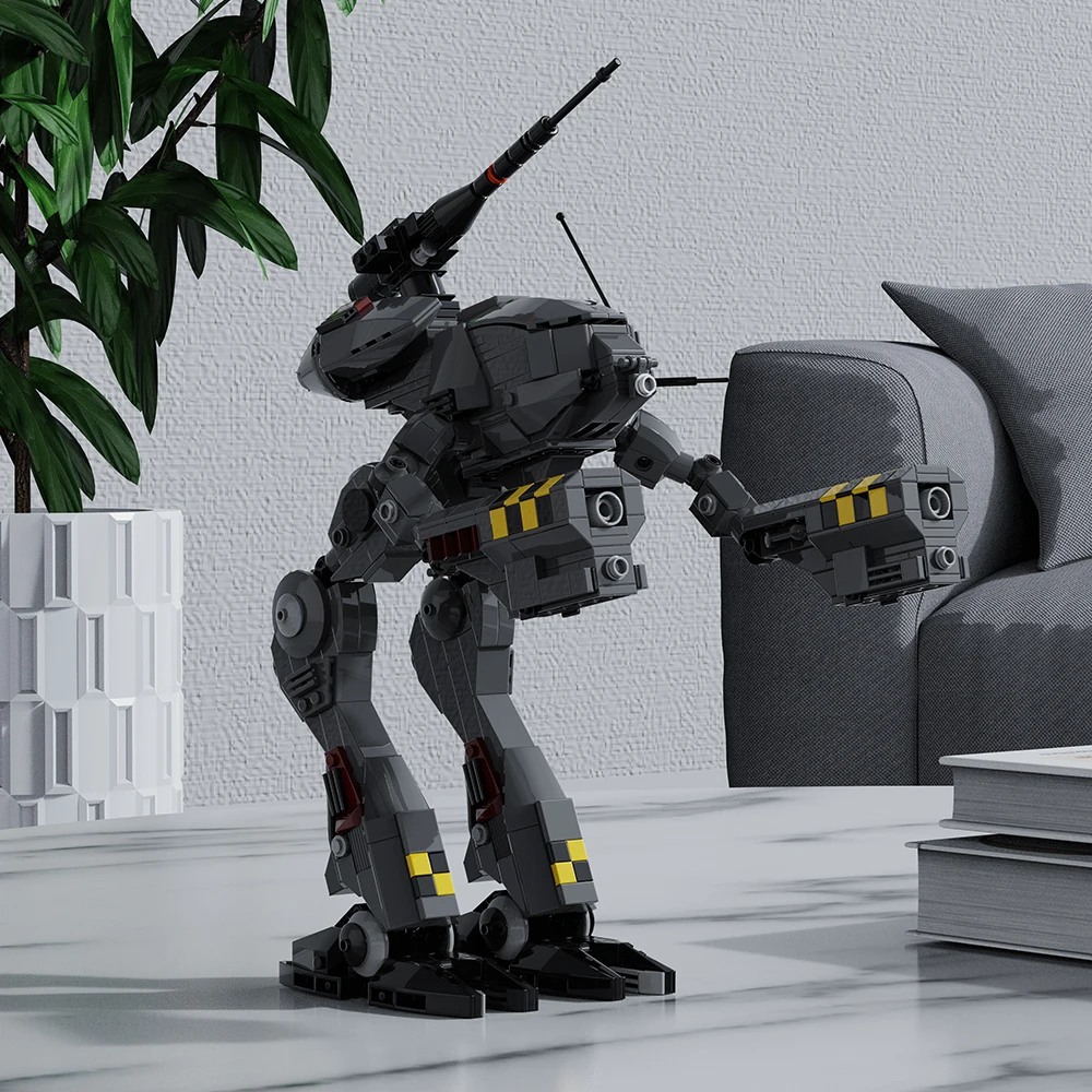 Экшн-фигурка робота-солдата MOC Wolfrider подарок на день рождения