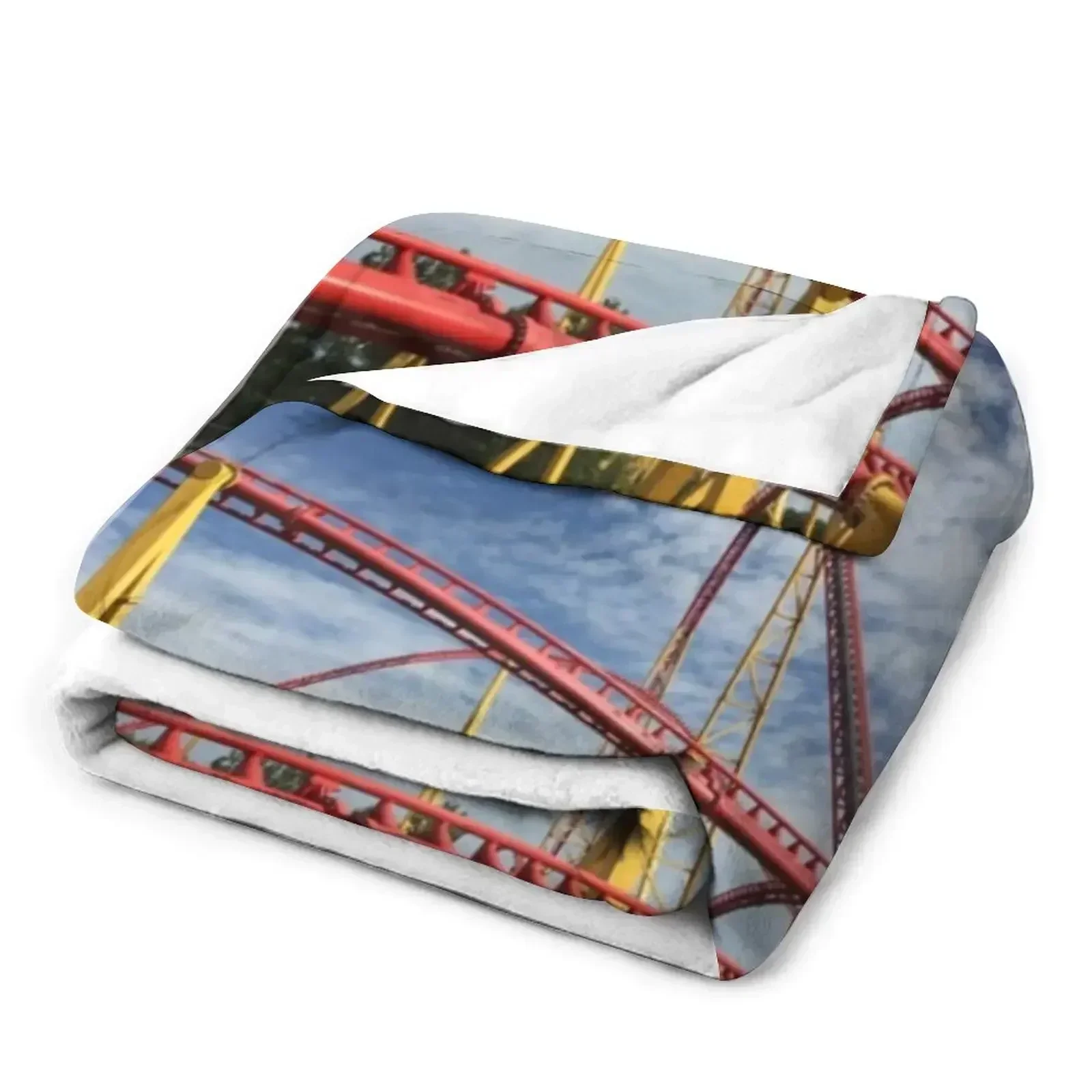 Фото Плед Intimidator 305 Premium Scoop T-Shirt, самый мягкий, для кровати, термальный, рождественские подарки, ретро-стиль, мягкие пледы. №3