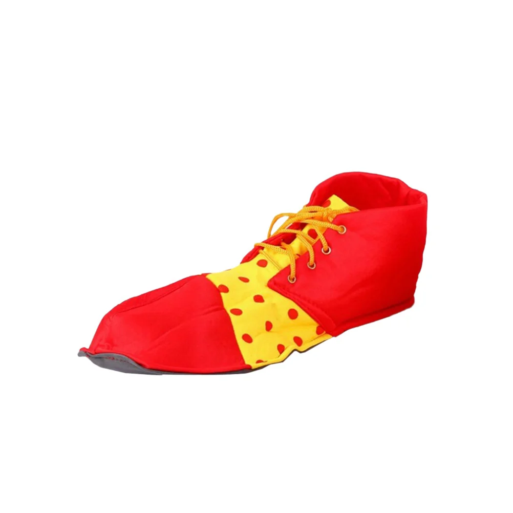 

Костюмная обувь клоуна унисекс, обувь клоуна большого яркого цвета, забавные цирковые реквизиты для мужчин, модное платье, аксессуары для карнавала