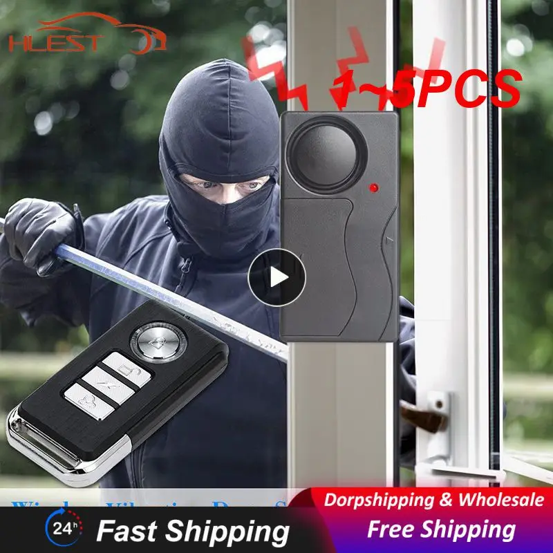 

1~5PCS Extractme Motorcycle Burglar Alarm with Remote Control 113DB Wireless Waterproof Car Electric Security Anti Lost