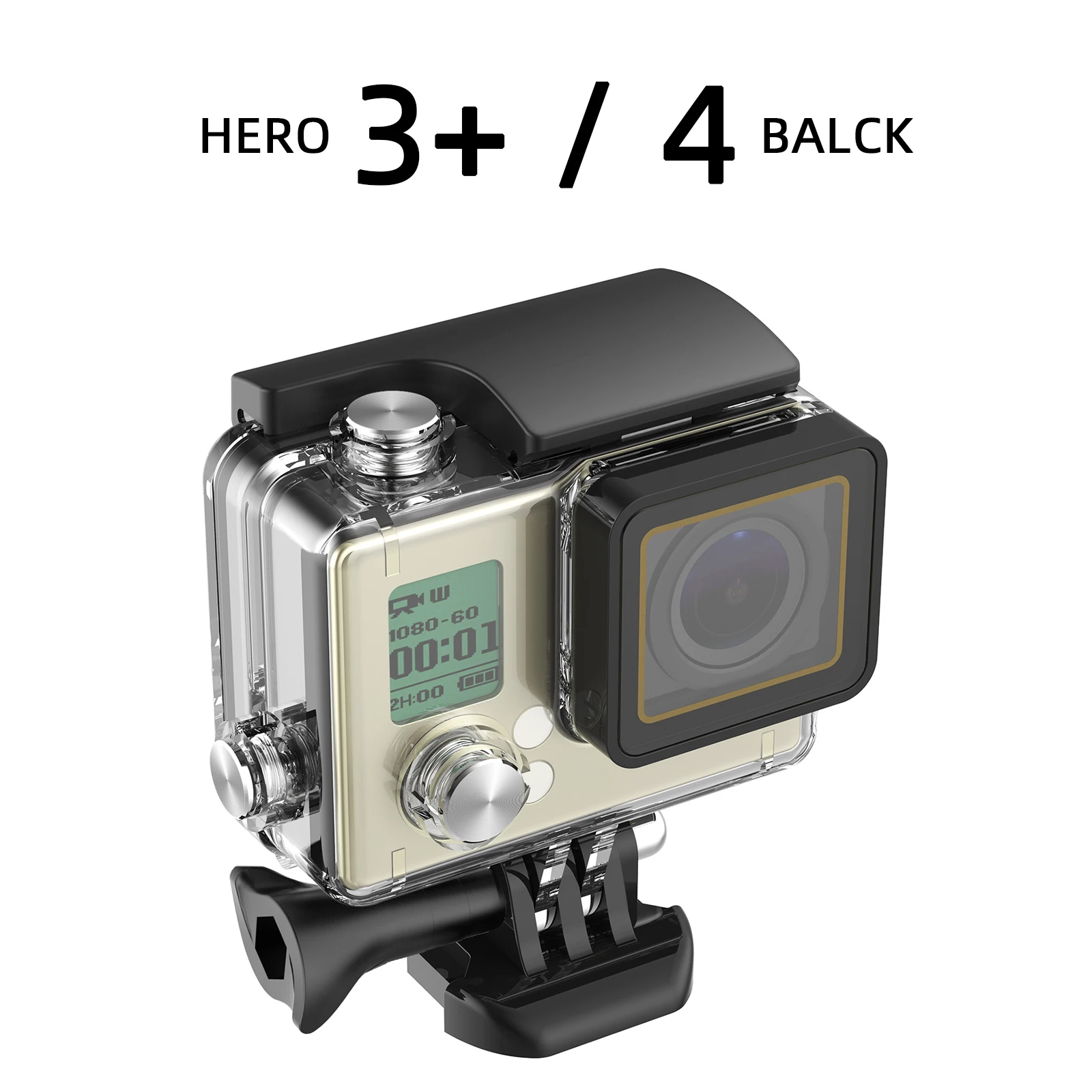 Водонепроницаемый чехол для GoPro Hero 4 3+ 60 м