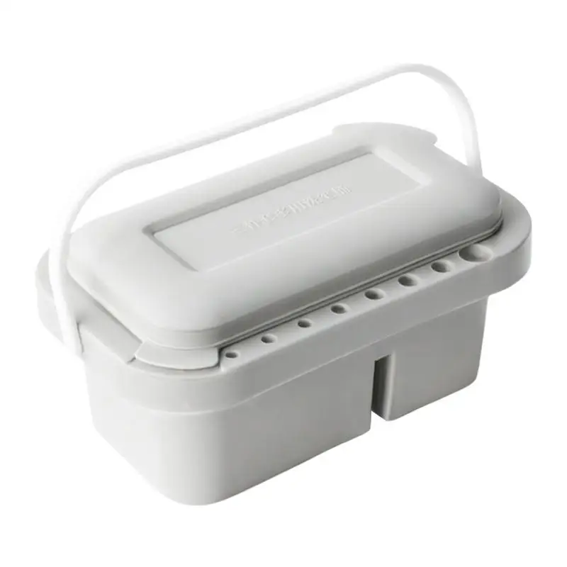 

Multi-Function Paint Brush Washer Brush Cleaner And Holder Paint Brush Bucket With 16 Holes 18 Palette Wells Watercolor Oil