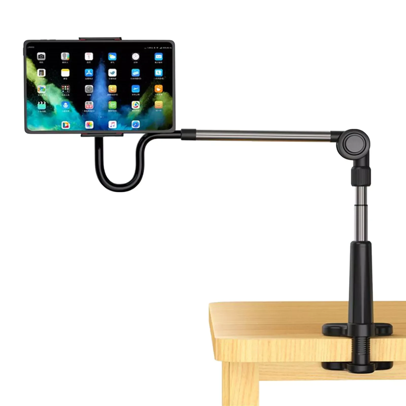 

2023NEW Holder For Bed Flexible Mobile Clamp Bracket For Bed Aluminum Alloy Stand Compatible With Smartphone Tablet