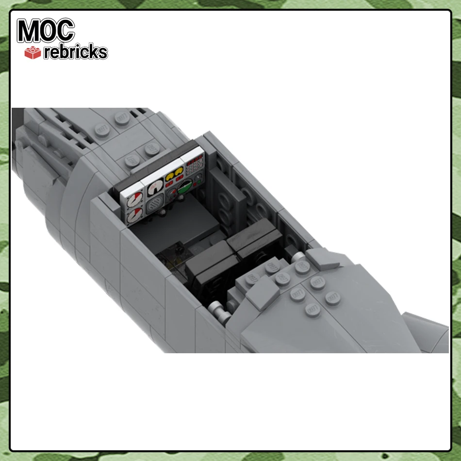 MOC военные ВВС США F-111 Aardvark полетное оборудование строительные блоки модель