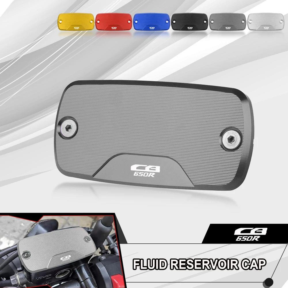 

For HONDA CB 650R CB650R CB-650R 2018 2019 650R Motorcycle Accessories Front Brake Clutch Cylinder Fluid Reservoir Cover Cap