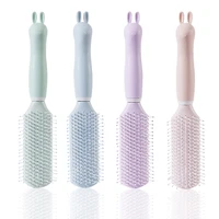 1pc fashion cute hair brushes comb teasing back combing hair brush slim line styling tools