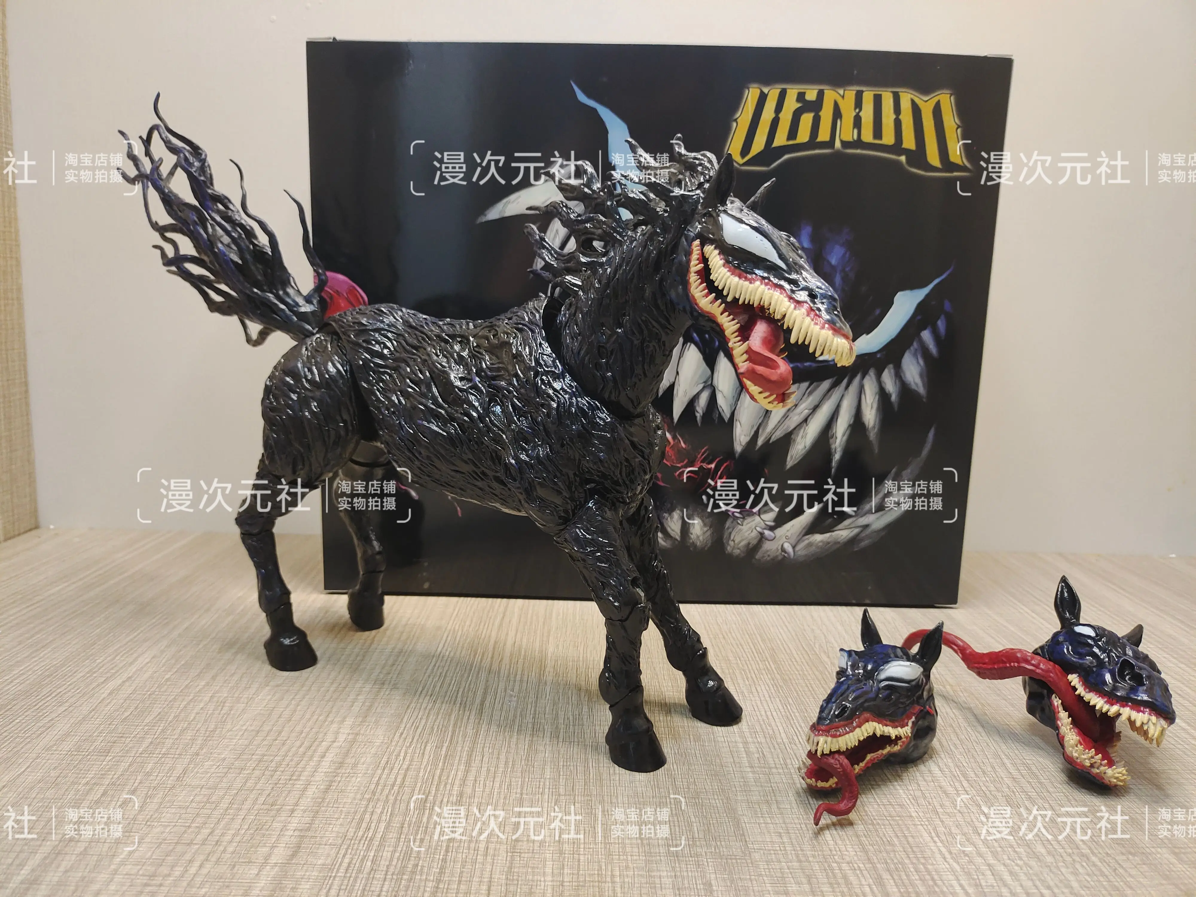 Venom3 The Last Dance Venom Horse Аниме Фигурка Shf Carnage Статуя Коллекция Ml Декор Модель Игрушка в