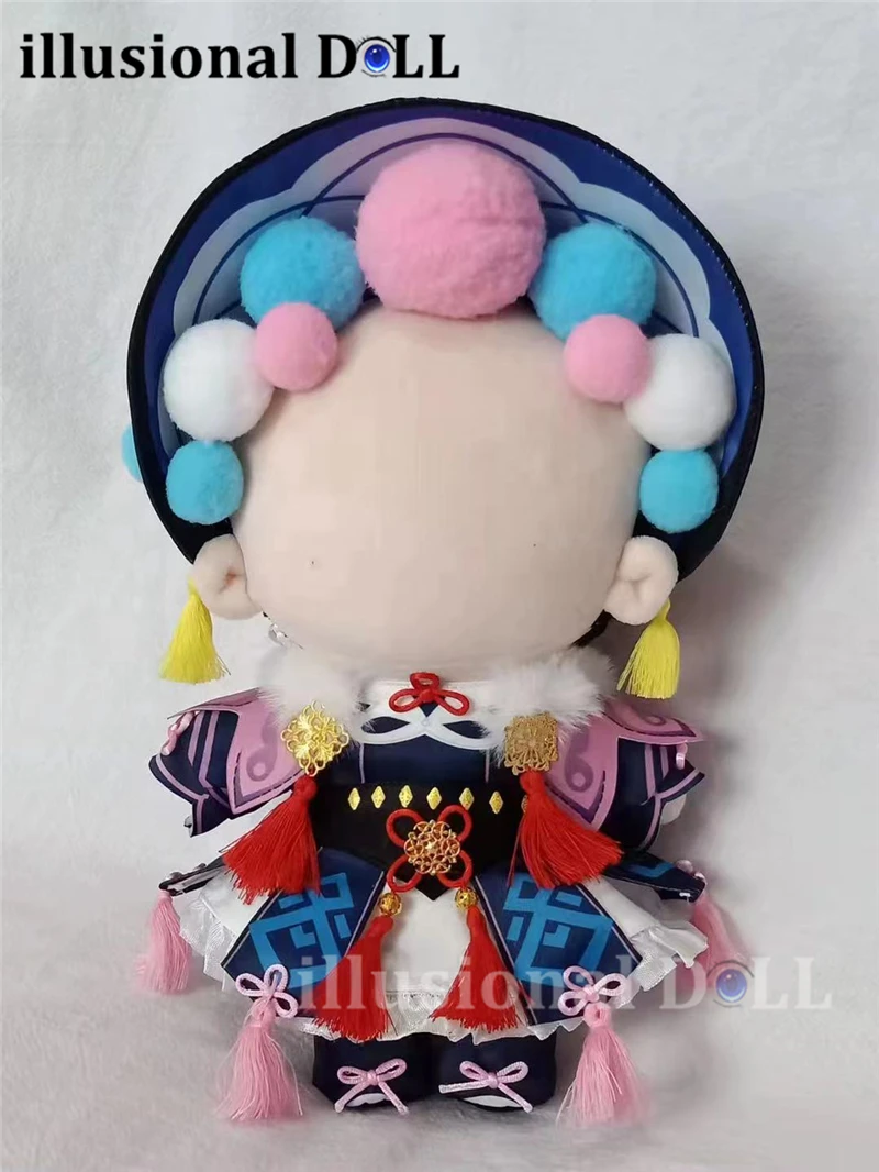 

Платье для 20 см хлопковой куклы косплей костюм 20 см хлопковая кукла Genshin Impact комикс