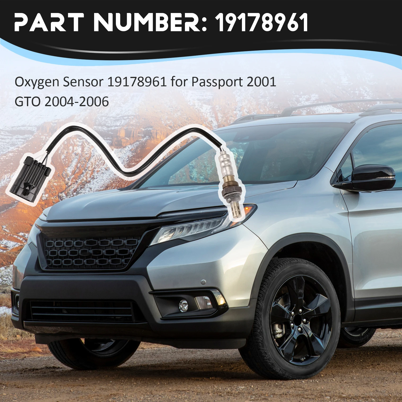 Датчик кислорода 19178961 Для Chevrolet Isuzu Trooper Rodeo Sport Axiom Honda Passport 2001 Pontiac GTO 2004-2006 гг.