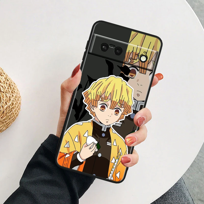 Силиконовый чехол из ТПУ для Google Pixel 8 7A 7 6A 6 5A 5 5XL 4A 4XL 4 Pro