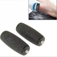 2pcs pair replacement roller heads for scholls velvet smooth electric foot file express for pedi skin remover
