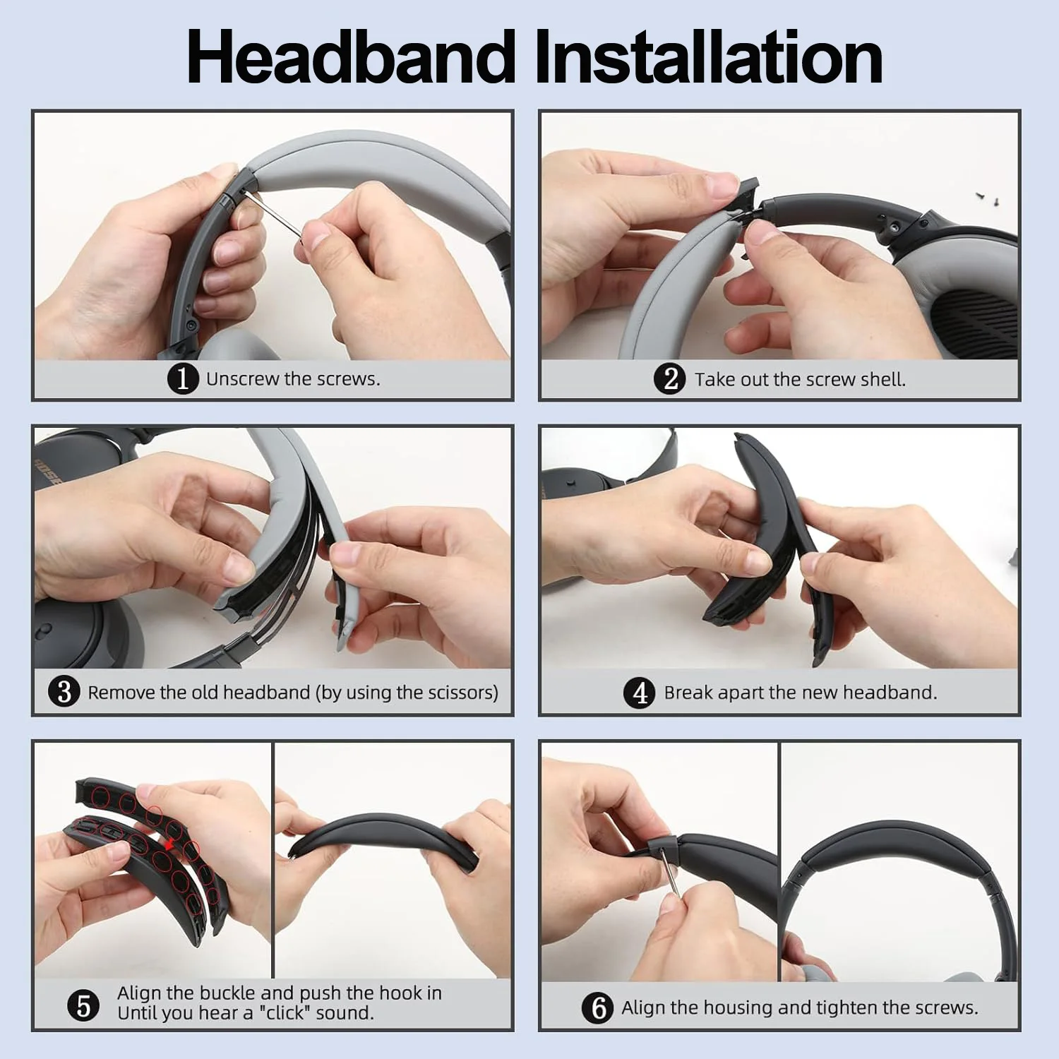Сменная Подушка Carberon для наушников Bose AE2,AE2w,Soundlink AE,SoundTrue AE, Черная (art.: 3920c9ea9bfeb) - 3920c9ea9bfeb