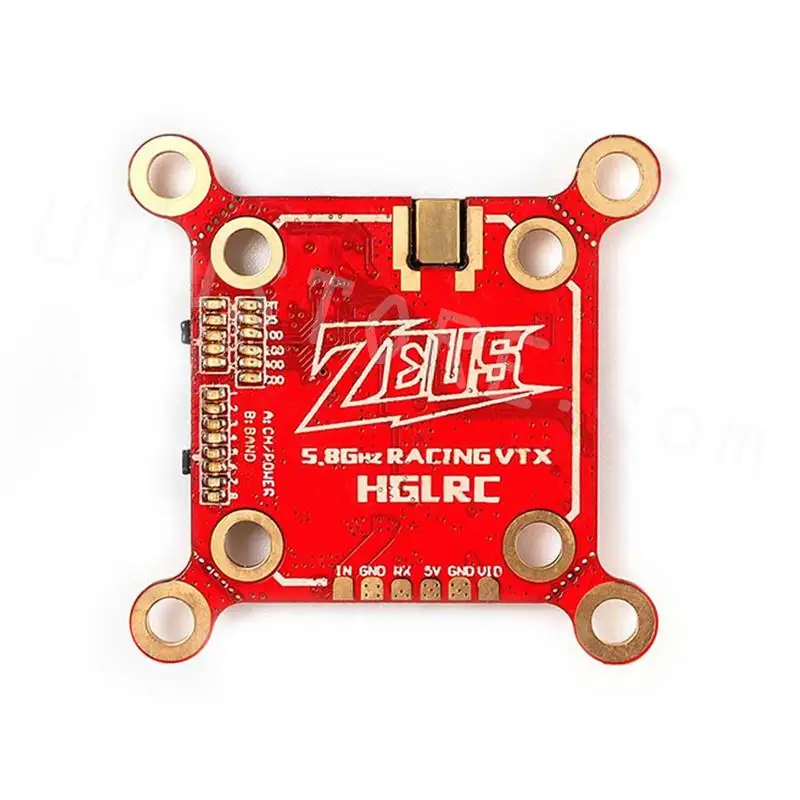 

HGLRC Zeus VTX 5,8G 40CH Питер/25/100/200/400 МВт умный монтаж 20*20 мм/30*30 мм FPV передатчик с микрофоном для радиоуправляемого дрона