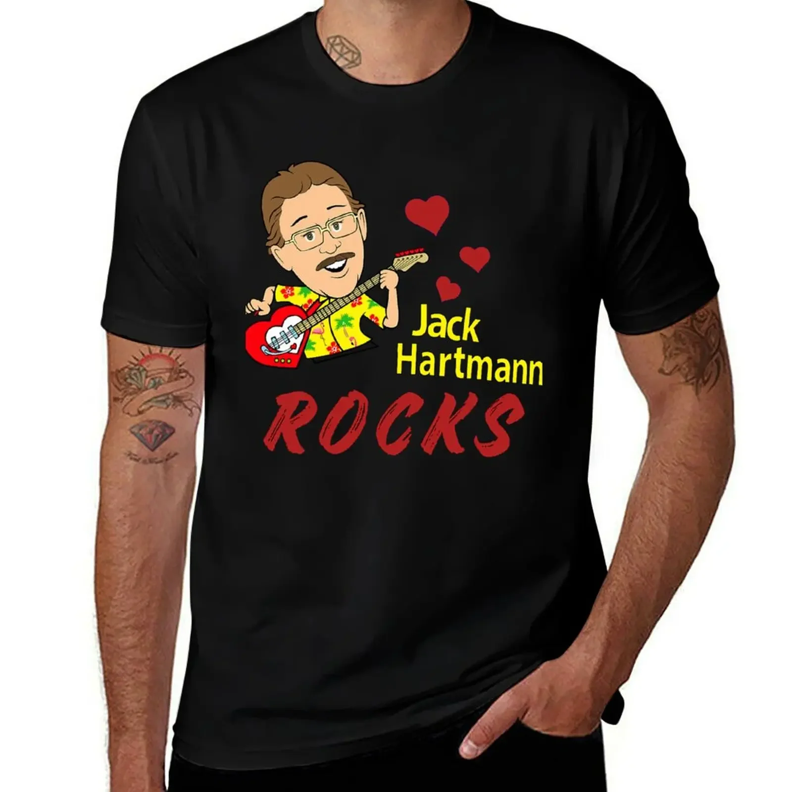 Винтажные подарки-Jack-Rock-Hartmann-Sunshine-Rock детская футболка для мужчин и женщин