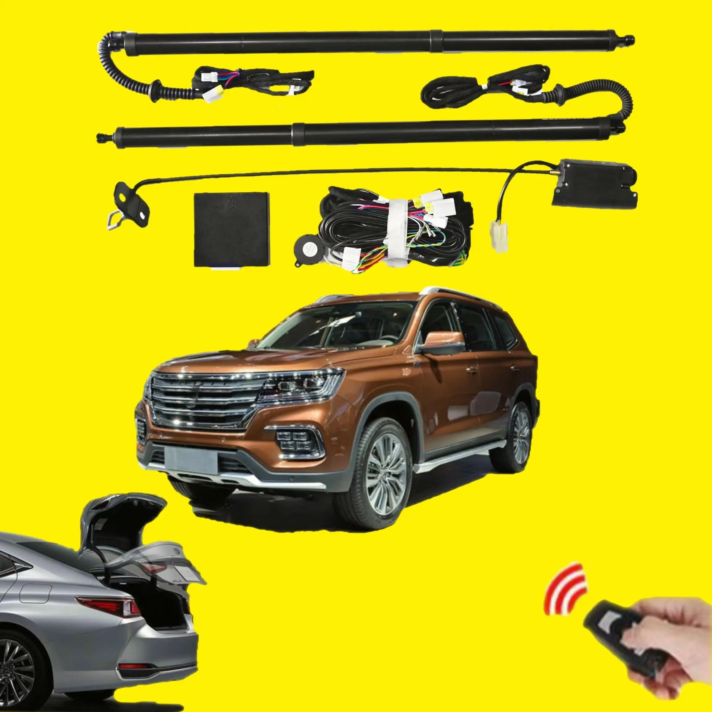 

Электрическая задняя дверь для sаик MG RX8, автомобильная задняя дверь, багажник, подъемная дверь, датчик ножек, автомобильные аксессуары