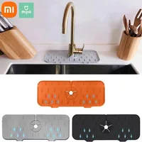 XiaoMi  Kitchen Silicone Faucet Mats Sink Absorbent Splash Guard Draining Pad Sink Drip Cather Tray For Kitchen Drain Rack