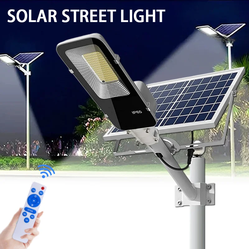 Водонепроницаемый Солнечный Уличный Фонарь Ip65 Энергосберегающий Светильник 6500k