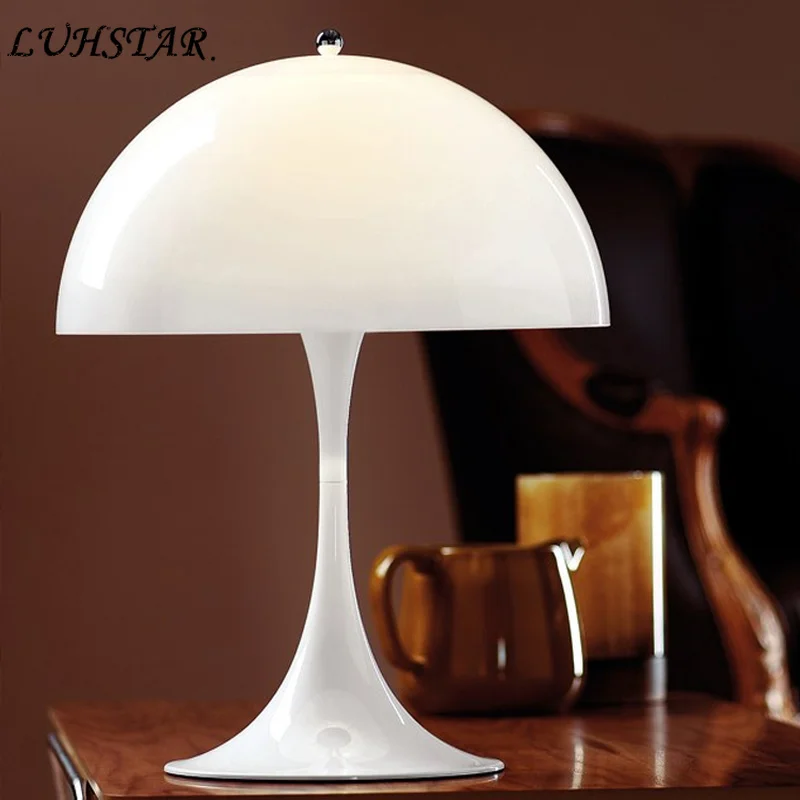 

Mushroom Table Lamp Bedroom Bedside Desk Lights Living Room Home Decor Table Centerpiece Decorative