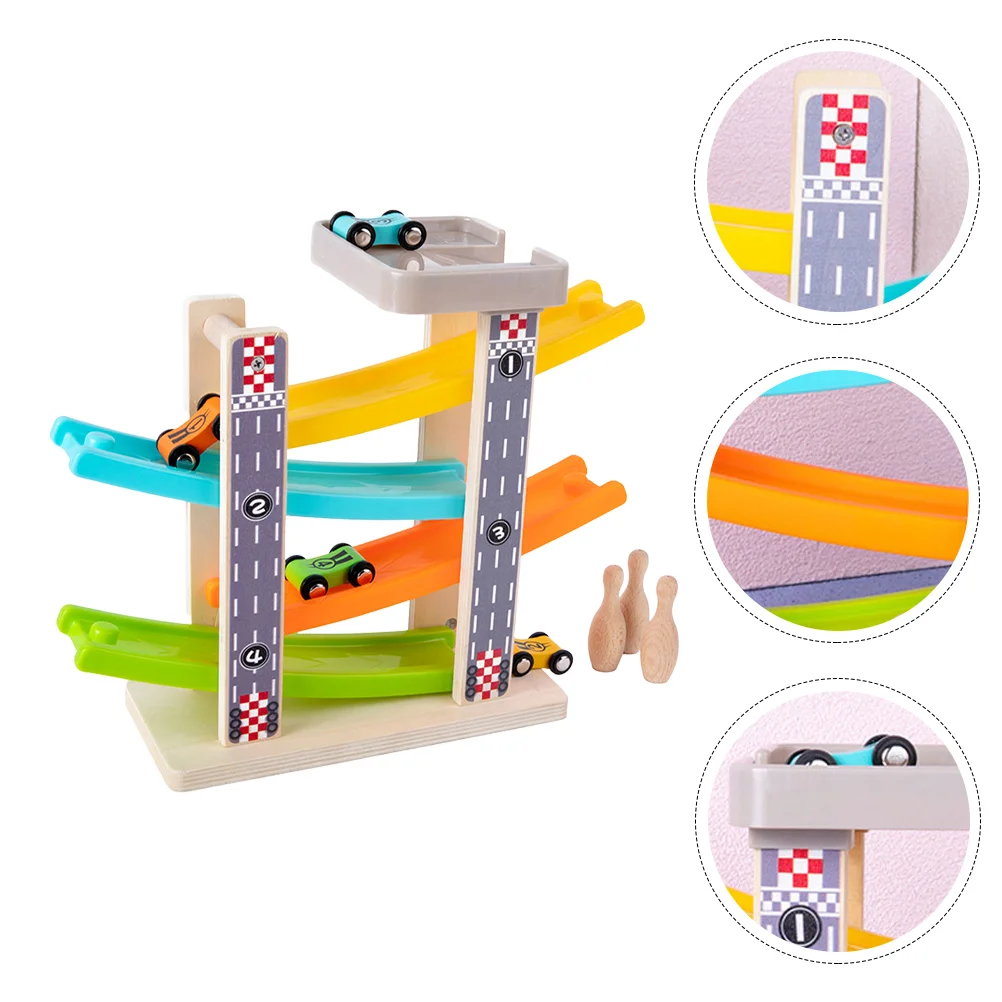 

1 Set of Multi-layer Glider Toys Multi-layer Car Slider Toys Educational