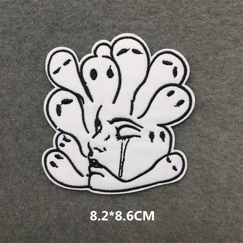 Наклейки забавные термоклейкие наклейки