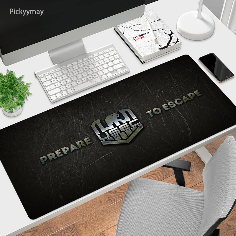 

Escape From Tarkov Large Gaming Mouse Pad Non-slip Computer Gamer Keyboard Speed Mouse Mat Lockedge Mousepad Pc Desk Play Mats