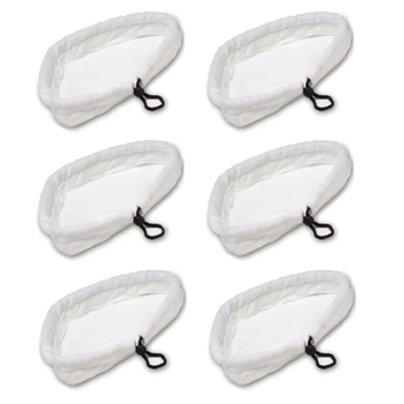 

6PCS Mopping Cloth Pads Replacement For H2O H20 Steam Mop Cloths Parts Accessories