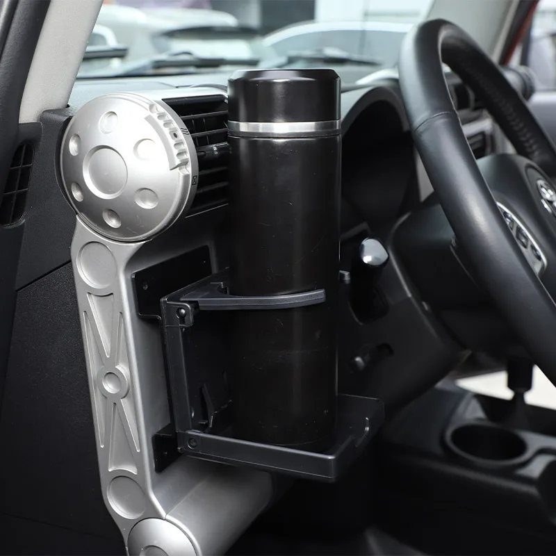 

For Toyota FJ Cruiser 07-21 Car Modification Center Console Side Air Conditioning Outlet Under The Water Cup Bracket Accessories